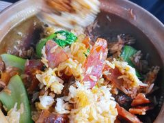 牛腩腊肠双拼煲仔饭-壹煲口福煲仔饭(中山路店)