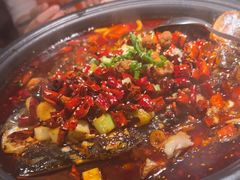 -探鱼·鲜青椒爽麻烤鱼(天河优托邦店)