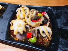 -东来菜馆•手抓海鲜家常菜•海鲜锅贴(鸽子窝店)