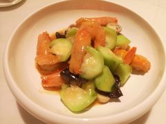丝瓜木耳泡海虾-彩丰楼中餐厅(深圳国际会展中心洲际酒店)