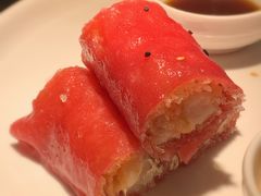 红米脆皮鲜虾肠-蝴蝶里·粤菜·点心(龙湖天街&滨江店)