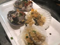 蒜蓉粉丝扇贝-三个渔夫·蒸汽海鲜(小白楼店)