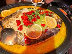 -探鱼·鲜青椒爽麻烤鱼(番禺万达店)