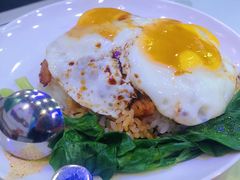 黑椒猪排双蛋饭-澳门陈光记烧味饭店(郎家园店)
