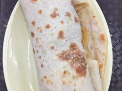 土豆丝卷饼-北大学一食堂