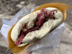 腊牛肉夹馍-杨天玉腊牛羊肉店