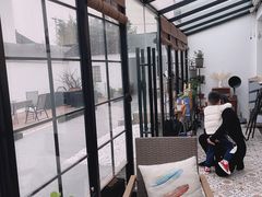 露天位-冬日咖啡