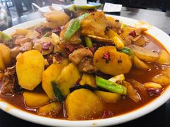 优质鸡腿肉大盘鸡-福顺祥大盘鸡(临潼店)
