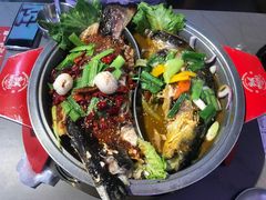 -集草轩·重庆麻辣烤鱼(西湖道店)