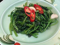 大蒜炒空心菜-Lam Vien Restaurant