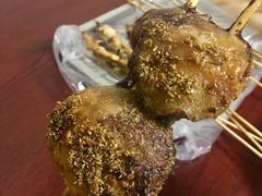 -老红桥炸灌肠牛肚锅烧烤(定福庄店)