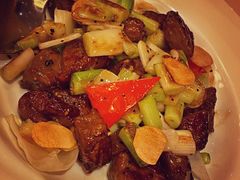 蒜香牛肉粒-利苑酒家(合景国际金融广场店)
