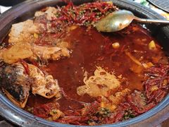 -探鱼·鲜青椒爽麻烤鱼(银泰城店)