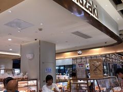 面包甜点陈列柜-山崎面包(静安久光店)