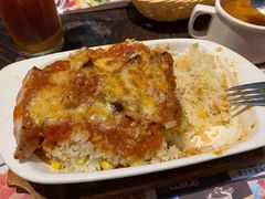 芝士焗猪扒饭-南都咖啡西餐厅(天誉店)