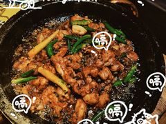 酱爆石锅蛙-绿茶餐厅(华发商都店)