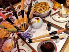 五彩毛笔酥-长安大牌档之西安博物院文化餐厅(中贸店)