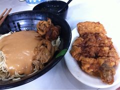 炸猪排和麻酱面都一般-老地方面馆(思南路店)