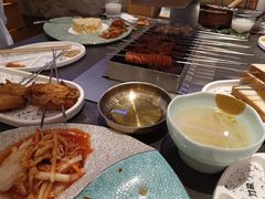 -河坝烧烤串城(金达莱店)