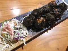 金枪鱼泡菜饭团-冰川延边料理·炭烤串(原小木屋店)