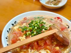 猪骨汤番茄鸡蛋面-日出拉面(望京店)
