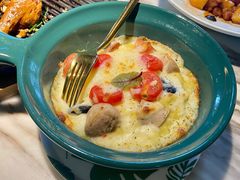 德国香肠焗土豆泥-蜜桃花开·中西融合菜E&W(南长街店)