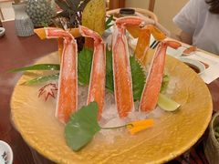 蟹腿刺身-蟹田居·活蟹料理(东城店)