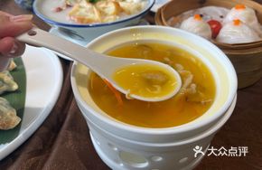 Braised Abalone with Sea Cucumber, Fish Maw and Shark Fin