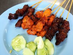 沙嗲-黄亚华小食店(Jalan Alor)