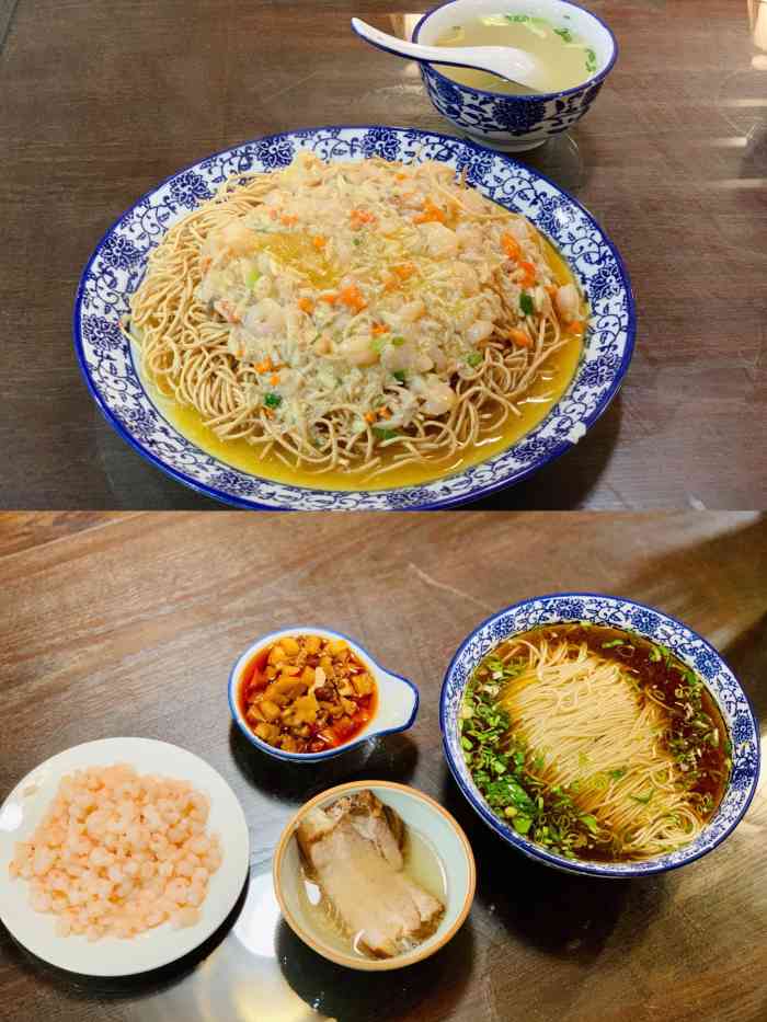 裕兴记面馆(人民广场店)-"[调皮]首页一直推荐的蟹黄面,离住的地方.