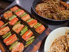 烤蟹柳蒜苗-一棠龙虾•王牌虾球(楚河汉街店)