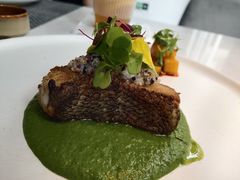 炭烤澳洲M3雪花肉眼配独头黑蒜-XUN Bistro西餐厅