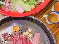 -陈叉子钢盆烤肉(中原万达店)