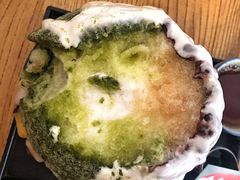 抹茶生乳かき氷-WONDER ICE 萬得冰田(建設路总店)