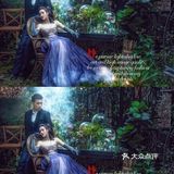 🍃朋友拍了一组我没有见过的森系风婚纱照