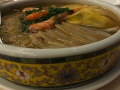 咸肉鳝筒蒸三鲜-玫瑰厅上海菜(兴国路店)