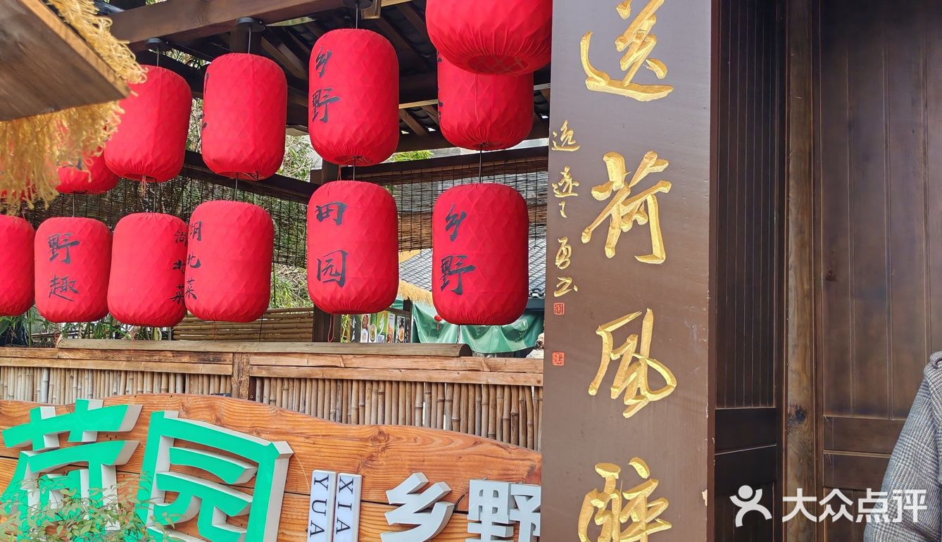 结果被街边的一家小店吸引了#小荷园乡野湖北菜