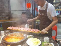 自助取餐区-刘一手重庆火锅(万达广场颍泉店)