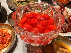 -草家酱蟹炭火烤肉店(珲春南路一店)