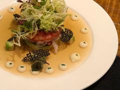 阿拉斯加帝王蟹配龙虾汤啫喱-AZUL by FUEL蓝色·法式酒馆(琶醍店)