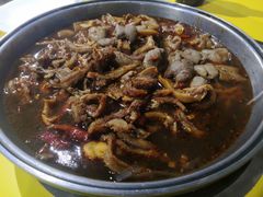 -老红桥炸灌肠牛肚锅烧烤(定福庄店)