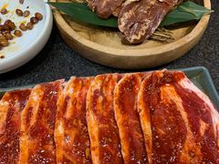 秘制肥牛-草家酱蟹炭火烤肉店(珲春南路一店)