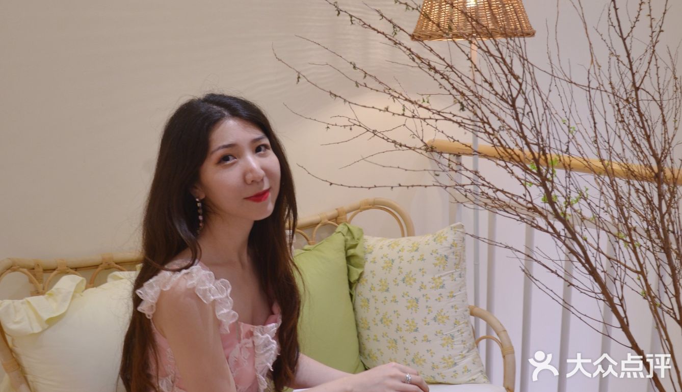 明发新店|绝美日落灯韩式小清新餐厅