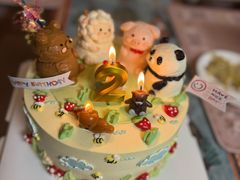 -咖咖熊蛋糕定制·英国蓝风车动物性淡奶油