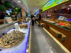 自助取餐区-悦橙烤肉海鲜自助(中央大街店)