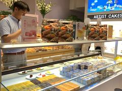 面包甜点陈列柜-好利来(北美N1店)