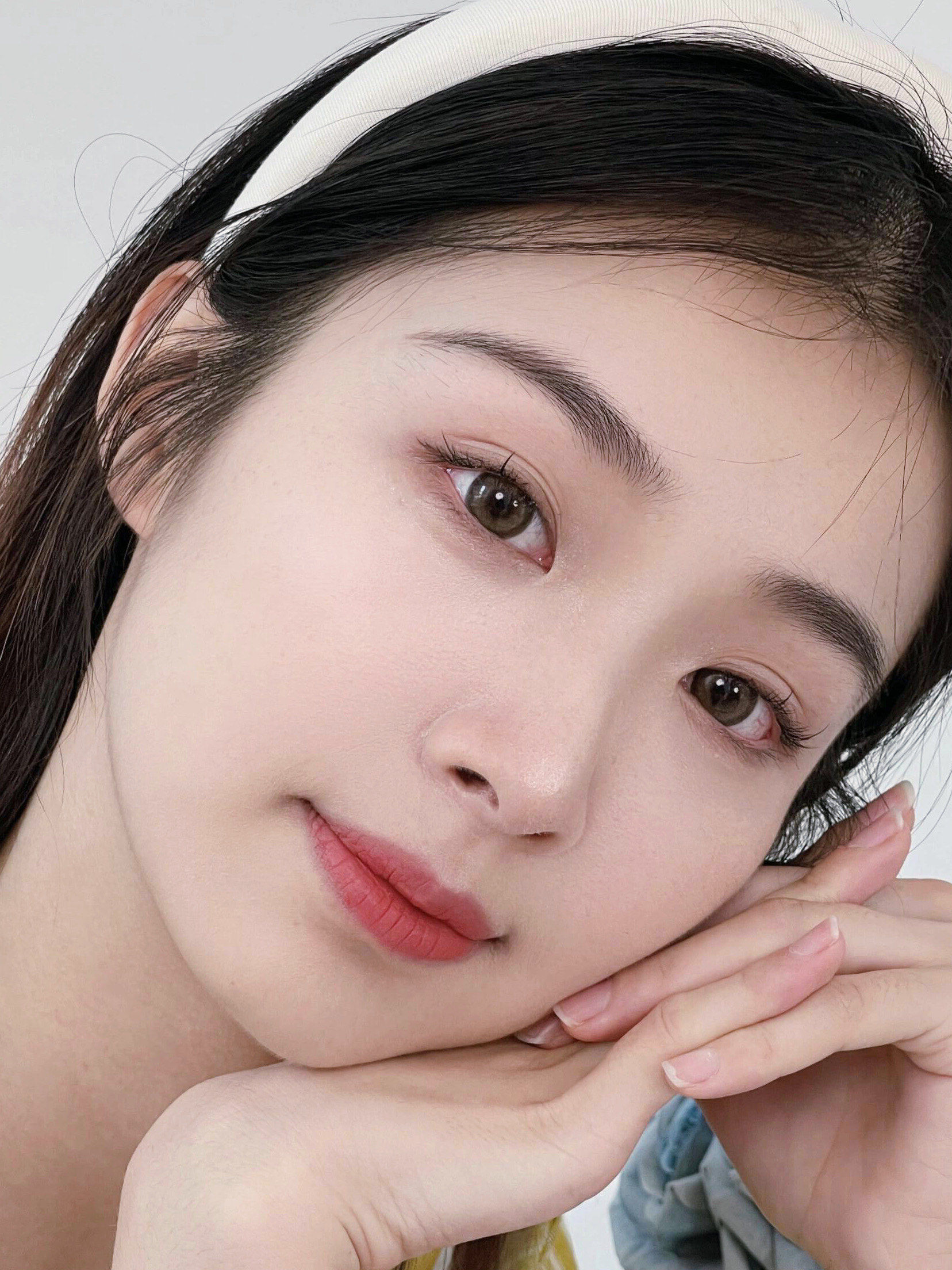 柔和好看的眉毛和美女绝配