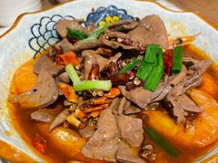 小炒猪肝-十面欢腾·海鲜面·台式Bistro(长乐路店)