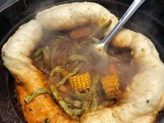 豆角烀饼锅-满兴咱妈烀饼铁锅炖(兰州北街店)