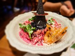 红丝绒墨鱼汁意大利扁面-秘密旅行Bonjour(黑金冠 江南西店)